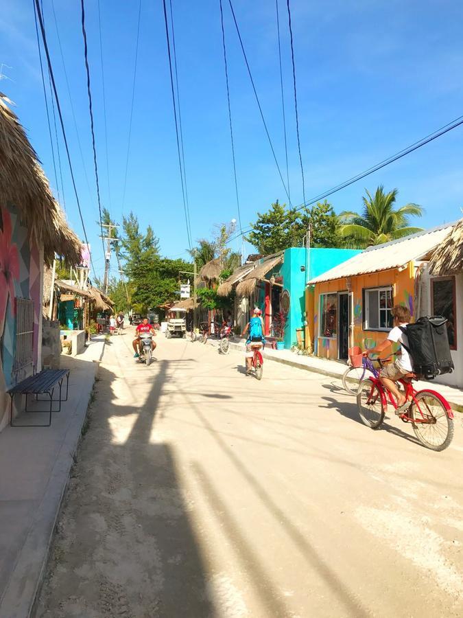 Eco Hostel Casa Del Agua Isla Holbox Bagian luar foto