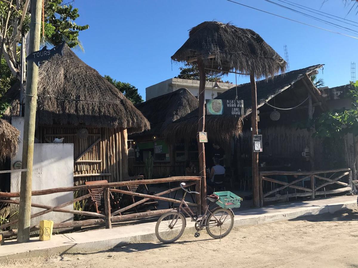 Eco Hostel Casa Del Agua Isla Holbox Bagian luar foto